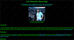 Desktop Screenshot of ericweisstein.com